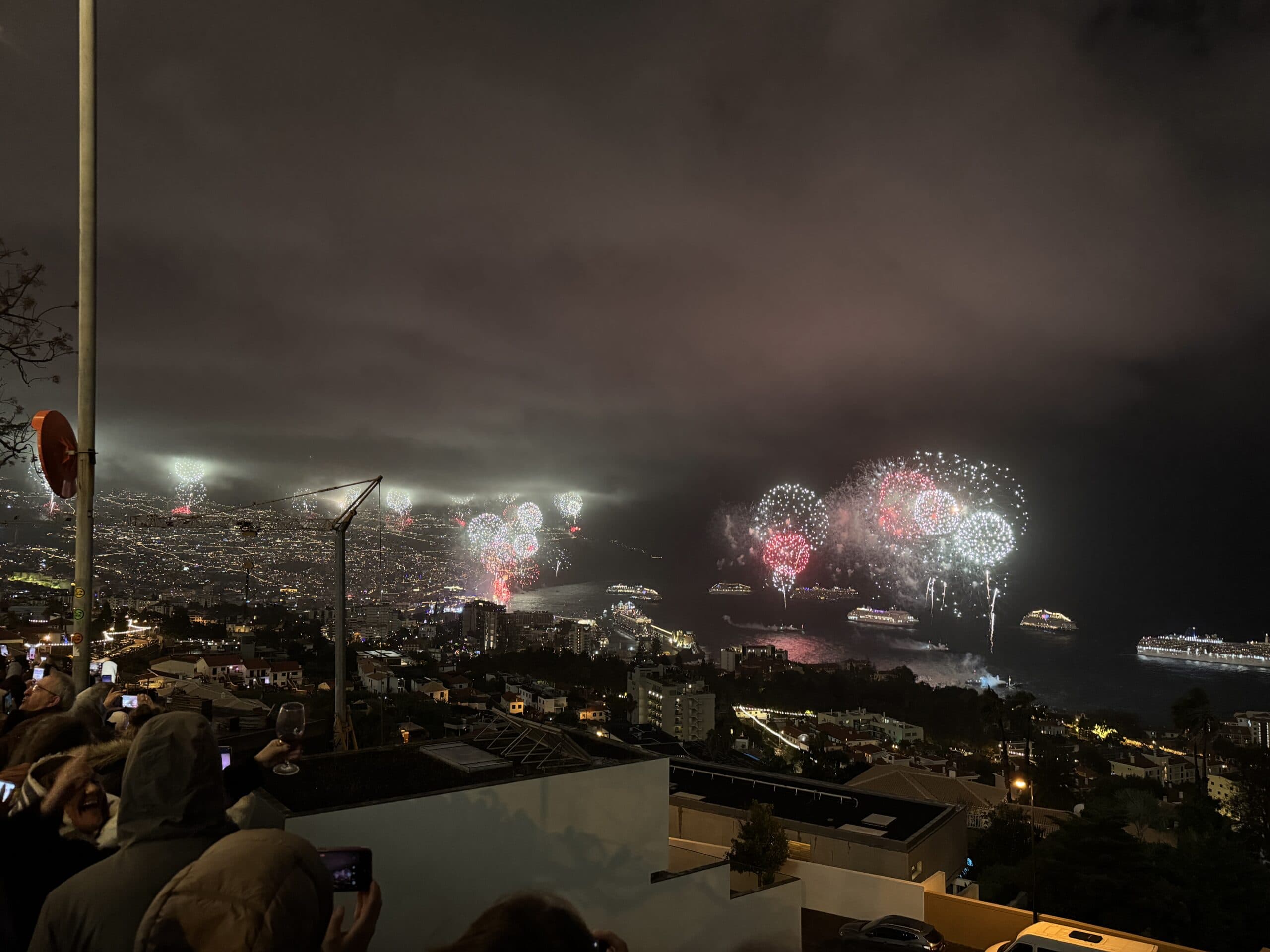 Silvester Feuerwerk in Funchal - auf Madeira