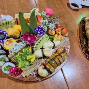 Sushi Roll im Sushimari - Madeira